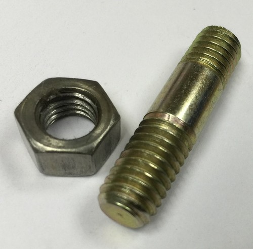 Manifold elbow stud nut - elbow, &